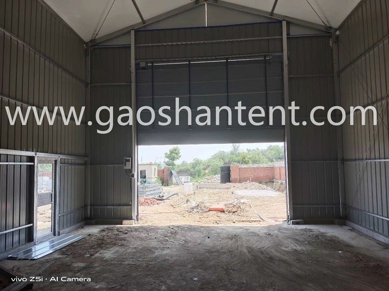 Tente d'entrepôt et tente d'atelier dans la troisième industrie