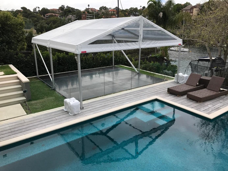 Палатка для бассейна с защитой от UV