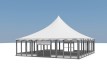 Tente extérieure d'auvent de tente de pagode pour l'événement