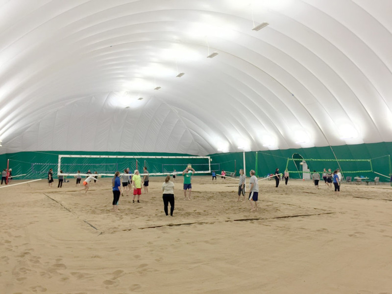 Inflatable support structure