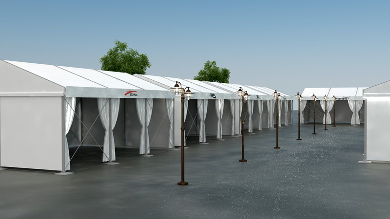  China buffet marquee tent