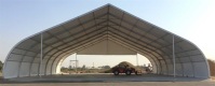 Tenda Hangar Curva
