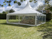 Прозрачный шатер-пагода для мероприятия