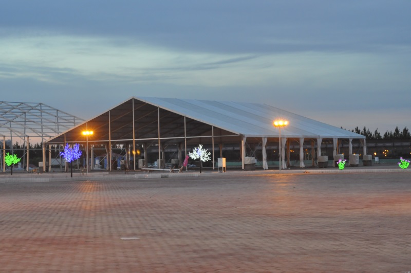Trade show tent 40m