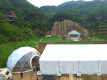 Шатер-шатер купола свадебного мероприятия