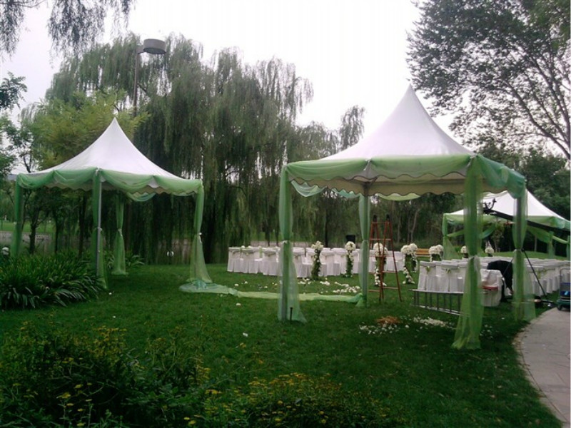 Tente pagode et tente polygone pour tente de mariage