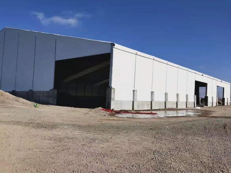 Алюминиевая конструкция складской палатки ветроустойчивость 100км / ч