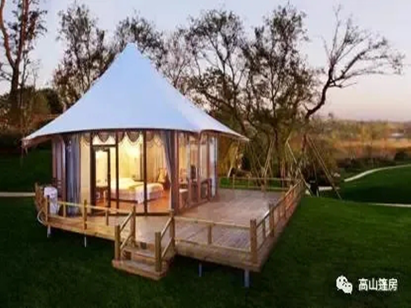 Различное использование палаток