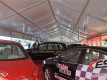 Выставочная палатка для автомобильного шоу