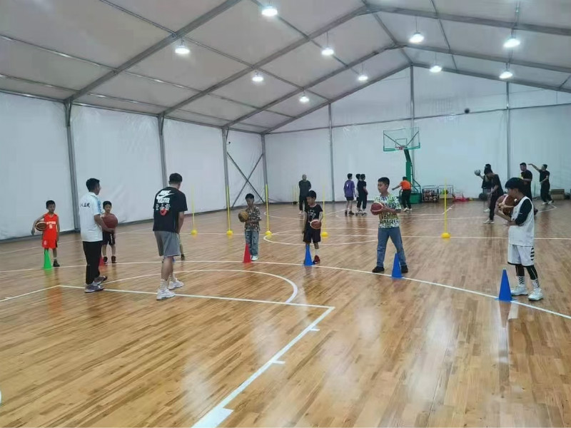 Basketball hall Tent