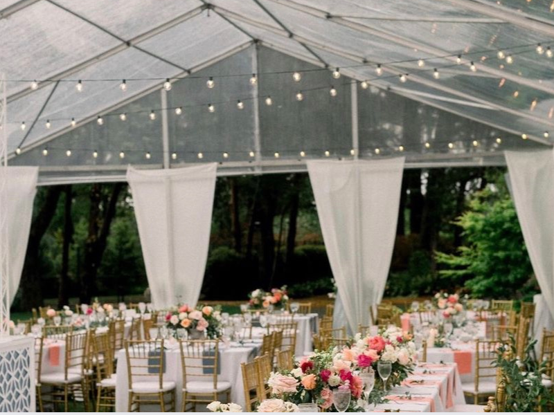 Large wedding tent