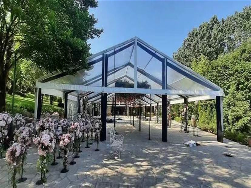 Carpa transparente para eventos y fiestas