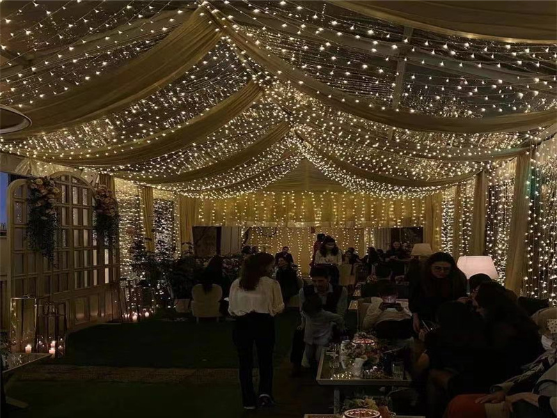 Carpa transparente para eventos y fiestas