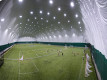 cúpula de aire de fútbol