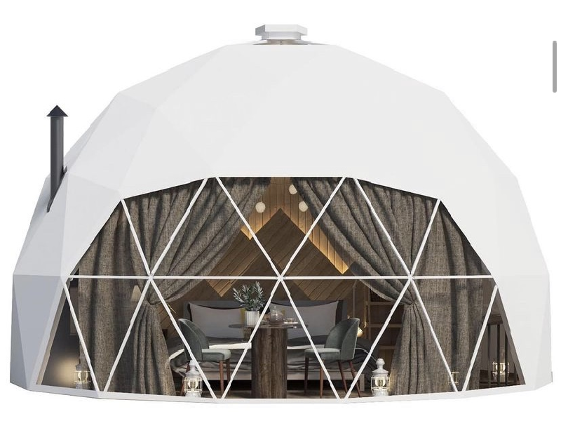 Carpa domo de hotel resort