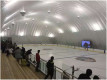 cúpula de aire de hockey sobre hielo