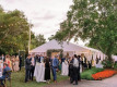 豪華なイベントの結婚式のテント