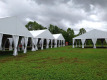 Romantic wedding festival tent