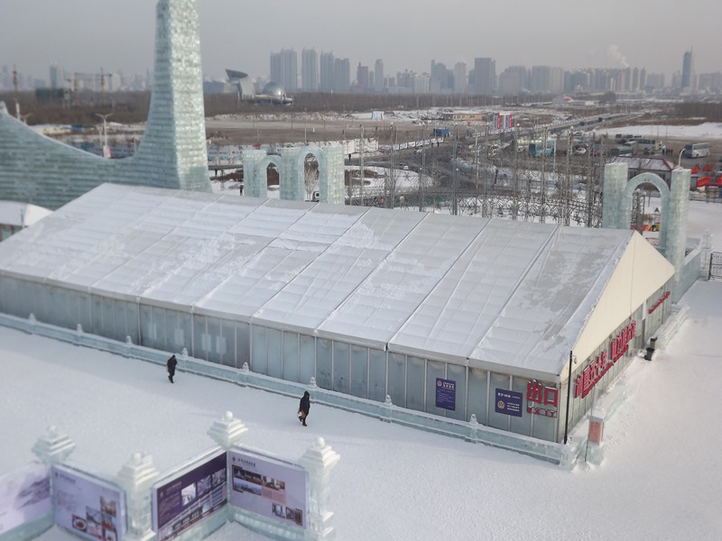 Палатка для хранения промышленных складов