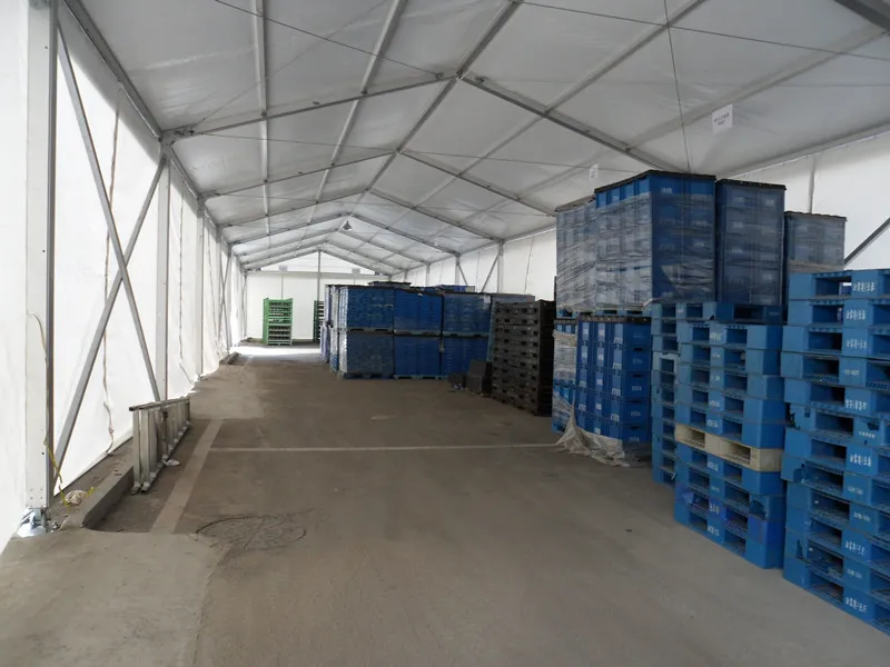 Almacén de carpa industrial