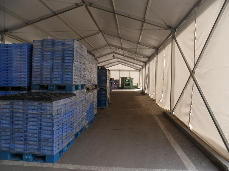 Almacén de carpa industrial
