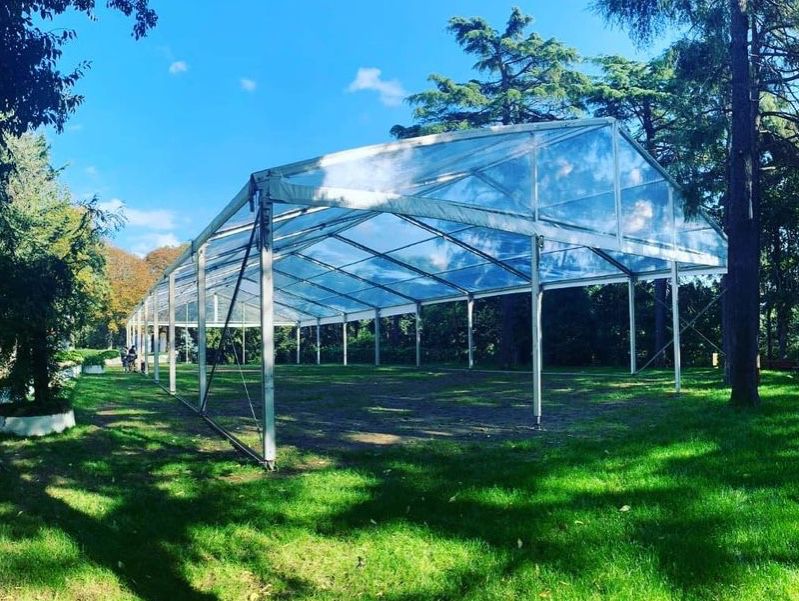 marquee tents transparent