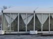 Cloth curtain glass wall tent