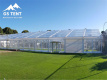 Transparentes Zelt für Feiern im Freien