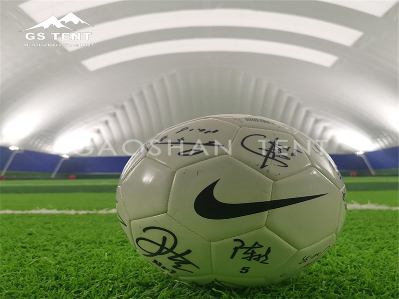 dôme aérien du stade de football