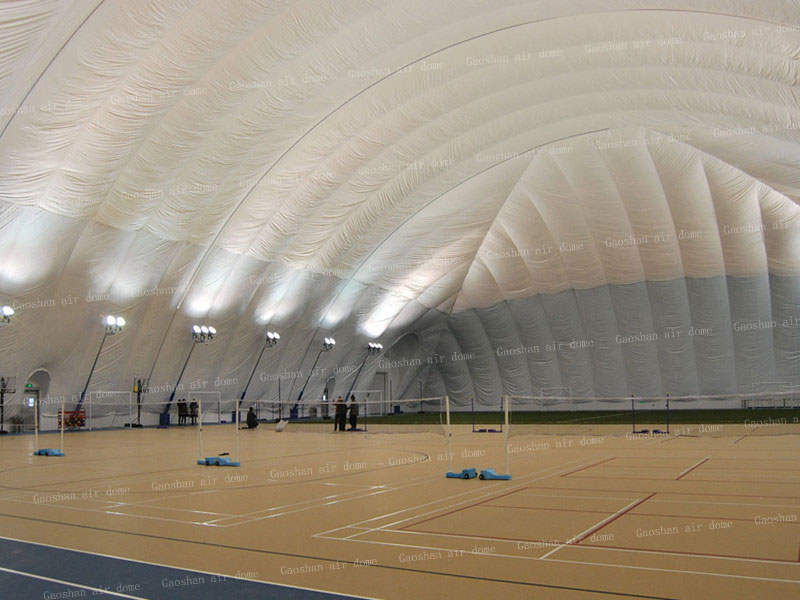 Dôme d'air de sport de tennis