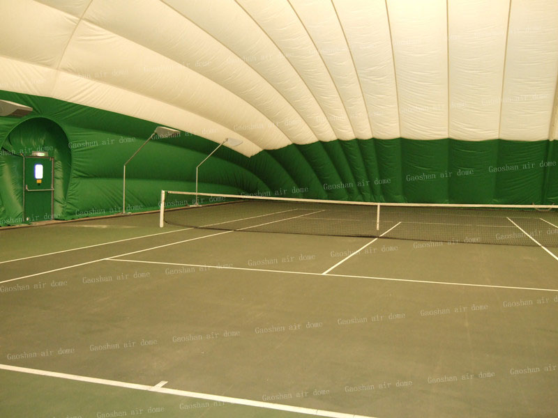 Dôme d'air de sport de tennis
