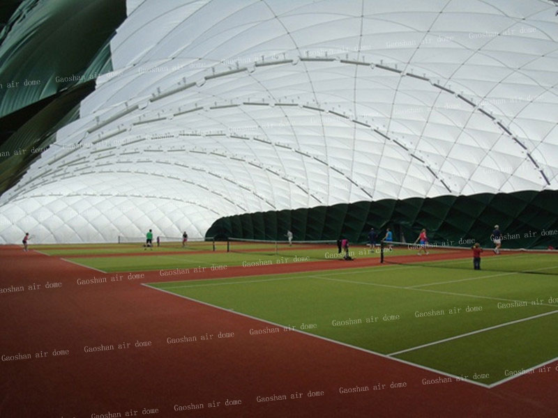 Dôme d'air de sport de tennis