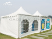 Pagoda tent as event display