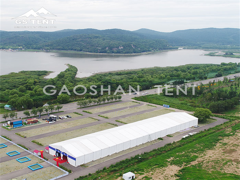 Large-scale event exhibition tent