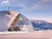 Factory price luxury resort dome tent