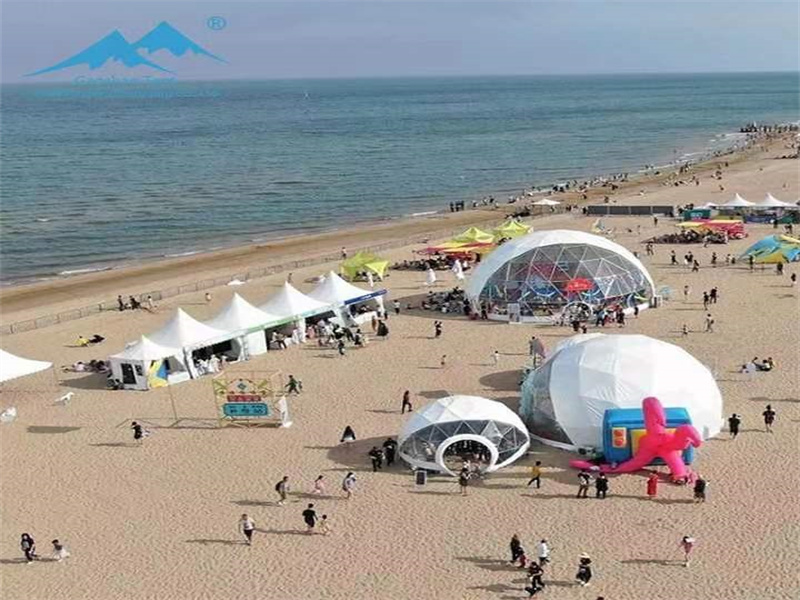 Beach Outdoor Dome Tent exhibition rental tent