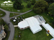 Прозрачные палатки для свадебных торжеств, алюминиевая палатка