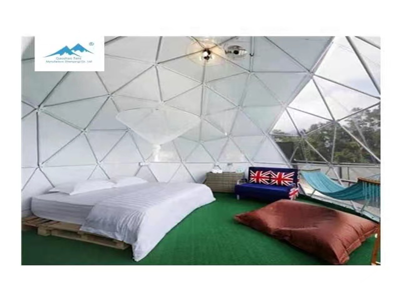 Transparent Outdoor 6-8 person dome tent