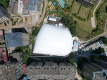 irregular shape air dome
