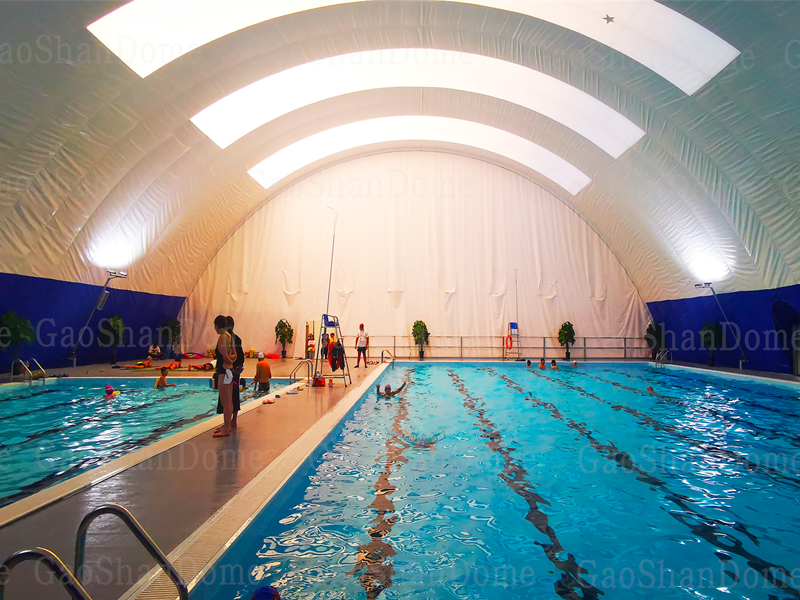 надувной купол для бассейна