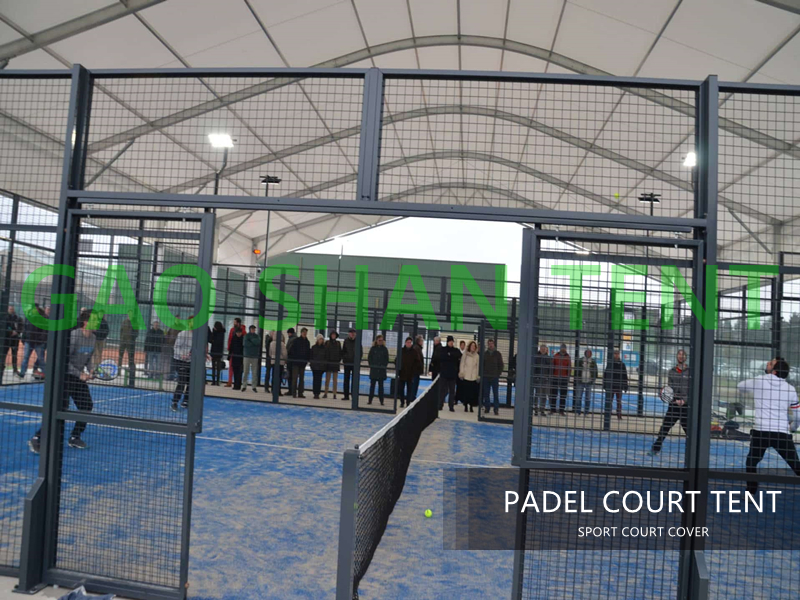 couverture de terrain de padel