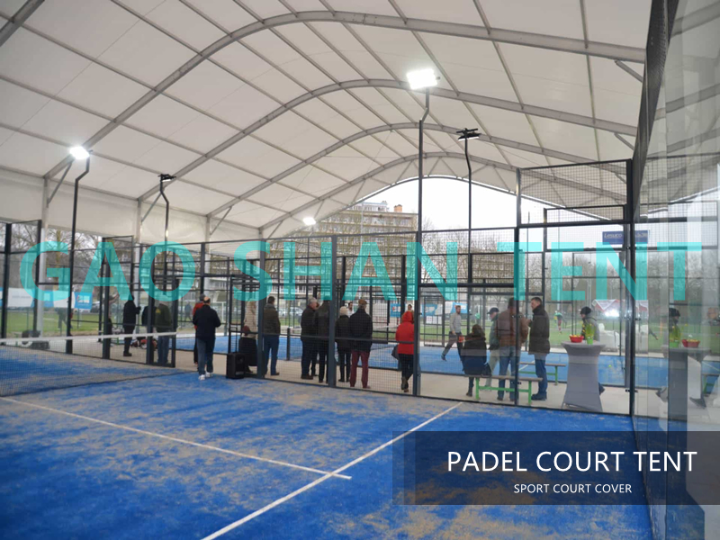 couverture de terrain de padel