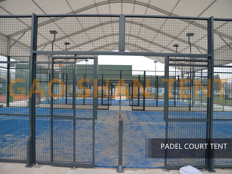 couverture de terrain de padel