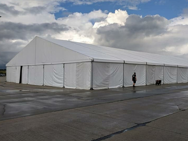 second hand warehouse tent