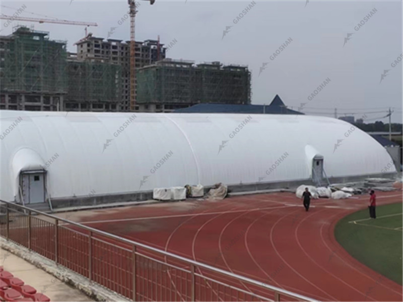 Преимущества гимнастических залов с воздушным куполом