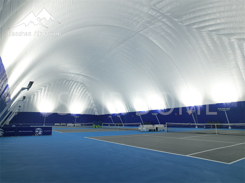 tennis court bubble cost