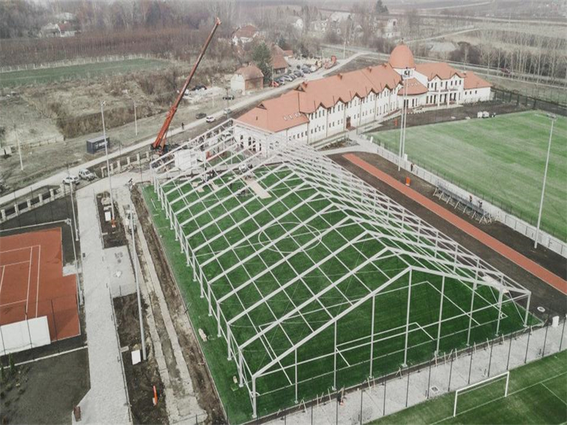 football field tent