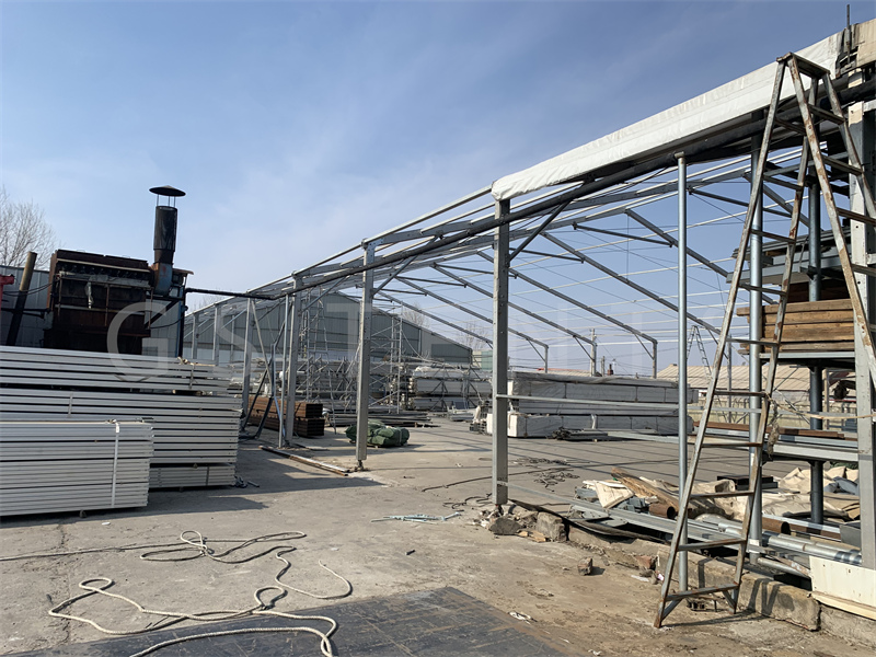 Carpas de almacén de aleación de aluminio premium