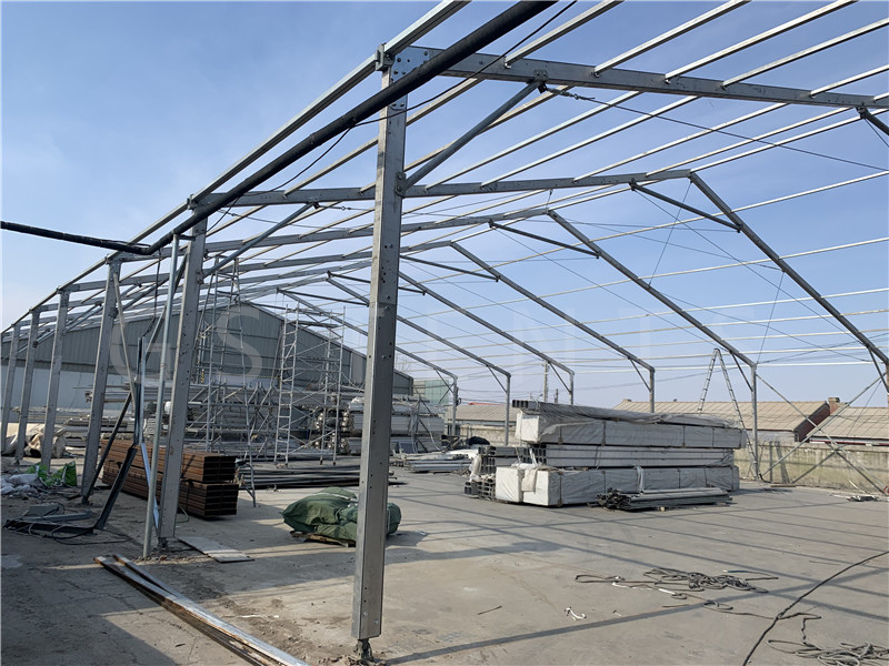 Carpas de almacén de aleación de aluminio premium