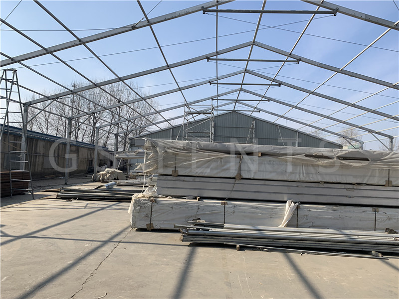 Carpas de almacén de aleación de aluminio premium